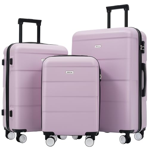 Luggage Sets of 3 Piece Carry on Suitcase Airline Approved (3 Count)