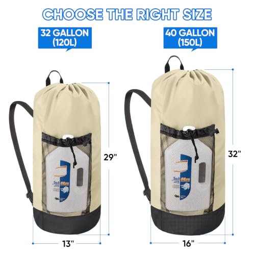 150L Laundry Bag Backpack