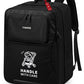 Padded Stroller Bag for Airplane with PU Leather Pocket Design