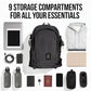 Odor Blocking Backpack with Lock