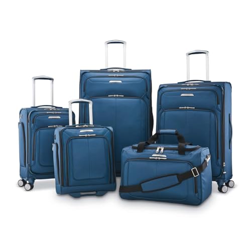 Solyte DLX Softside Expandable Luggage with Spinner Wheels