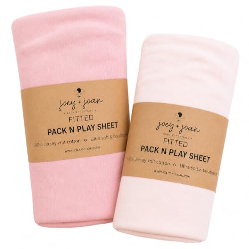Pack and Play Sheets Fitted (2 Count)