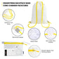 Premium Compression Packing Cubes with See Through Mesh for Suitcases (7 Count)