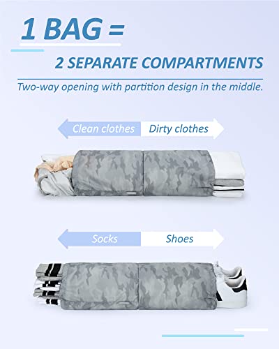 6 Set Compression Packing Cubes for Travel (6 Count)