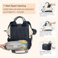 Leather Diaper Bag Backpack