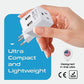 Brazil Travel Adapter Plug With Dual USB