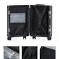 20 Inch Carry On Zipperless Luggage with Cup Holder
