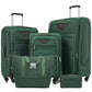 Softside Luggage Set Lightweight 3 Piece Suitcase with Duffel Bag (3 Count)