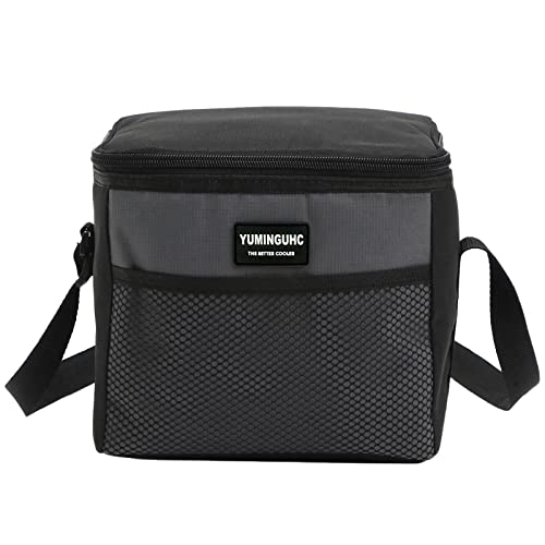 6 Can 5L Lunch Bag for Women Men Portable Lunch Box Small Cooler Bag Soft Collapsible Reusable Insulated Lunch Tote for Everyday Work Travel