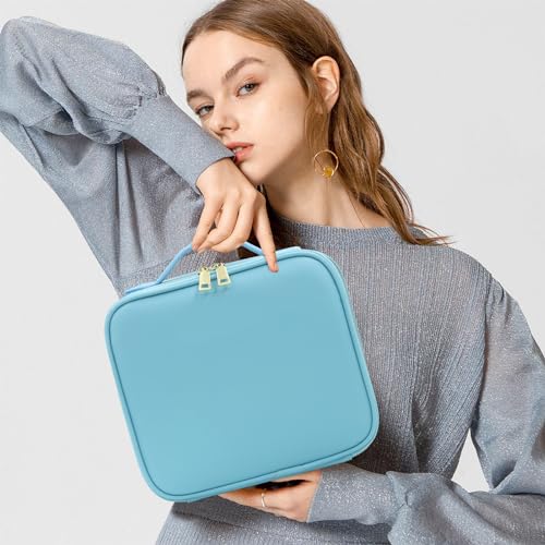Makeup Organizer Bag with Mirror