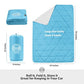 Outdoor Waterproof Fleece Travel Blanket for Camping