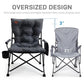 Padded Oversized Folding Camping Chair for Adults