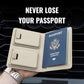 Passport Wallet with AirTag Holder