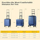 Expandable 16 Inch Underseat Carry On Luggage Airline Approved