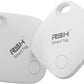 Air Tracker Tag 4 Pack Bluetooth Luggage Tracker tag Locator Works with Apple Find My,Smart Tracker for Suitcase, Bag, Backpack, Wallet,Replaceable Battery Smart tag Item Finder