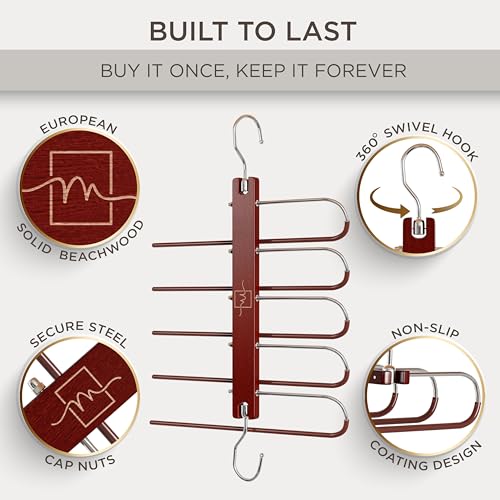 Pants Hangers Space Saving (4 Count)