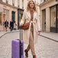 24 Inch Luggage Suitcase with Spinner Wheels TSA Lock