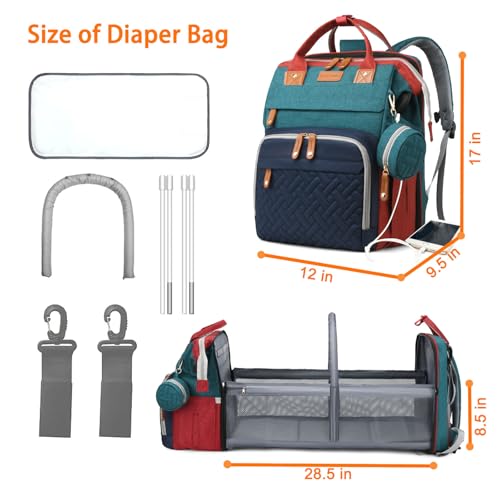 Baby Diaper Bag with Changing Station