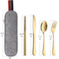 Travel Utensils with Case (5 Count)