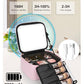 Travel Makeup Bag With LED Mirror