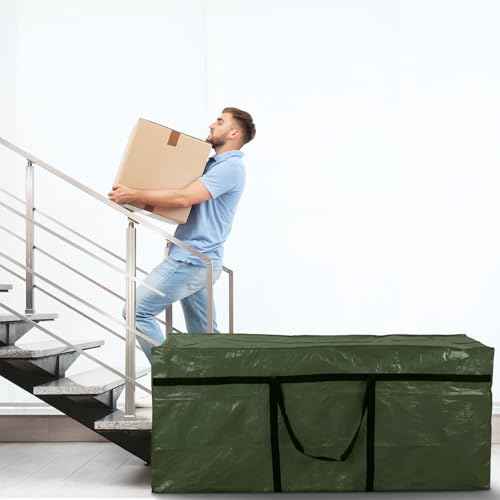 4 Pcs 176 Gallon Extra Large Moving Bags Heavy Duty Storage Bag (4 Count)