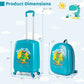 Kids Luggage Travel Backpack & Hard Shell Toddler Suitcase (2 Count)