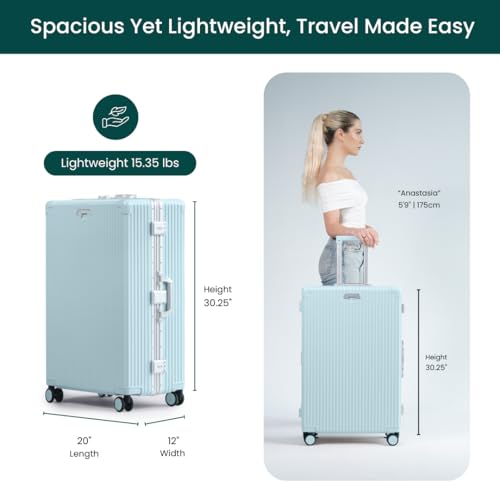 Zipperless Check in Suitcase