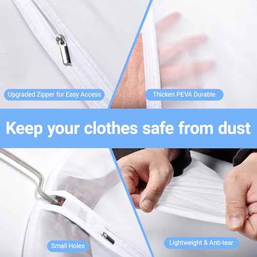 Suit Bags for Closet Storage Garment Bag (12 Count)