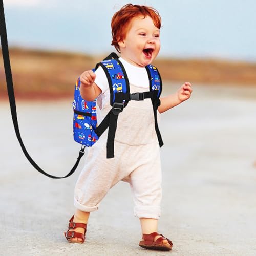 Toddler Backpack Leash with Anti Lost Wrist Link