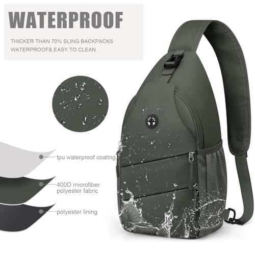 Crossbody Bags for Women Men Trendy Sling Bag Backpack Chest Bag