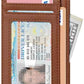 Slim Minimalist Wallet RFID Credit Card Holder for Men