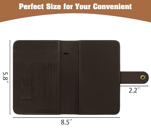Genuine Leather Handmade Passport Holder For Travel