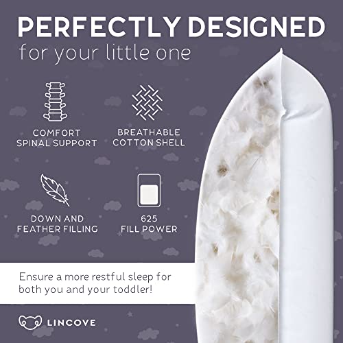 Canadian Down Toddler Pillow for Sleeping