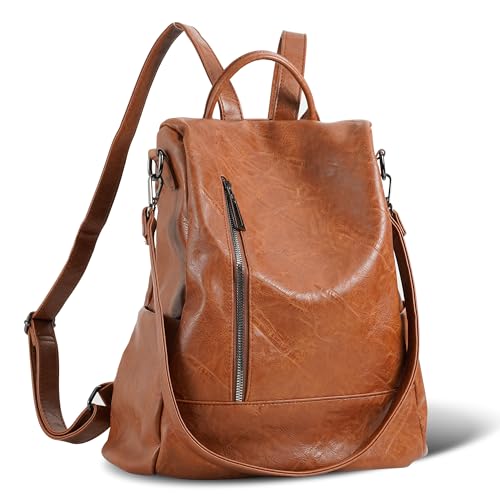 Women Backpack Purse PU Leather Anti