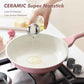 11Inch Nonstick Ceramic Frying Pan with Lid