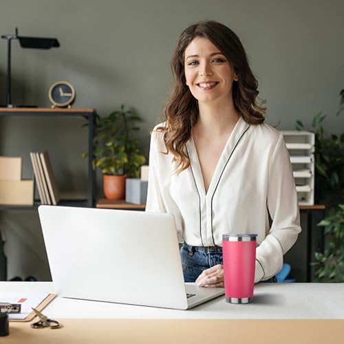 20oz Tumbler with Straw and Brush
