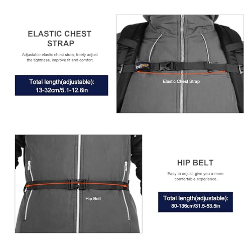 25 30L Lightweight Hiking Backpack