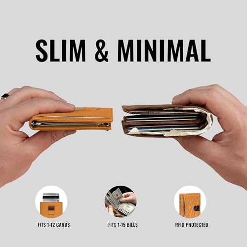 Money Clip Slim Minimalist Wallet for Men