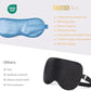 Adjustable 100% 22 Momme Mulberry Silk Sleep Mask