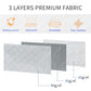 3 Pack Closet Organizers and Storage Containers (3 Count)