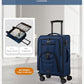 Carry On Luggage 22x14x9 Airline Approved with TSA Lock for Business Trip