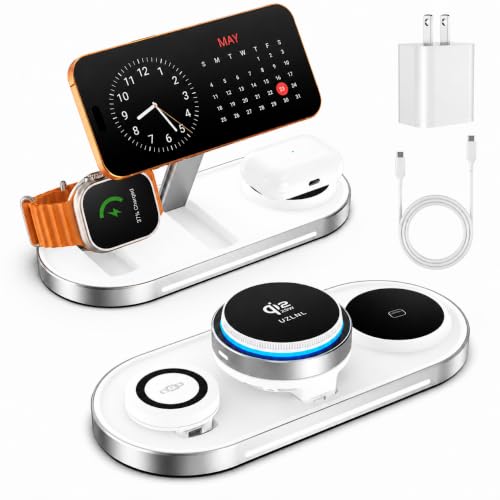 25W 3 in 1 Wireless Charging Station for Magsafe Charger for Apple Device