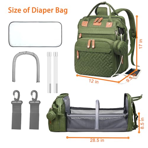 Baby Diaper Bags with Changing Station
