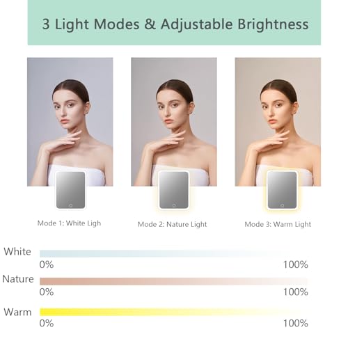Makeup Bag with Led Mirror