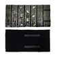 Travel Jewelry Roll Bag Portable Organizer Pouch With Grids&PVC Cover Storage Bags for Necklace