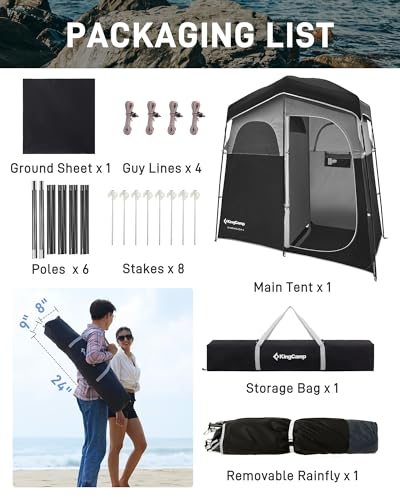 Shower Tent Portable Privacy Tent Outdoor Camping 1