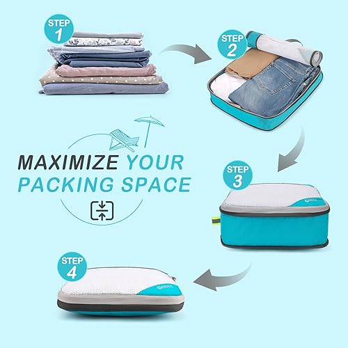 Compression Packing Cubes for Travel