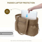 Oversized Work Tote Bag for Women with 40oz Cup Holder
