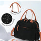 Lunch Bag for Women Cute Corduroy Lunch Tote Bags with Shoulder Strap Reusable Insulated Lunch Box Large Capacity Reusable Insulated Cooler for Work Picnic or Travel