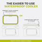 Magnetic Leak Proof 18 Can Soft Cooler with Waterproof Zipper